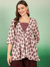 Women Muilti Color Floral Printed Trendy Stylish Top